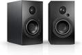 Nubert nuBox A-125 | black speaker pair with black front | 2pcs compact speaker with HDMI ARC | PC speaker with Bluetooth aptX | | for the living room Active boxes with 2 way technology 220-240 volts Not FOR USA